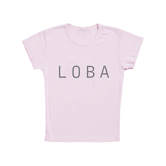 LMYNL World Tour Rhinestone Baby Tee